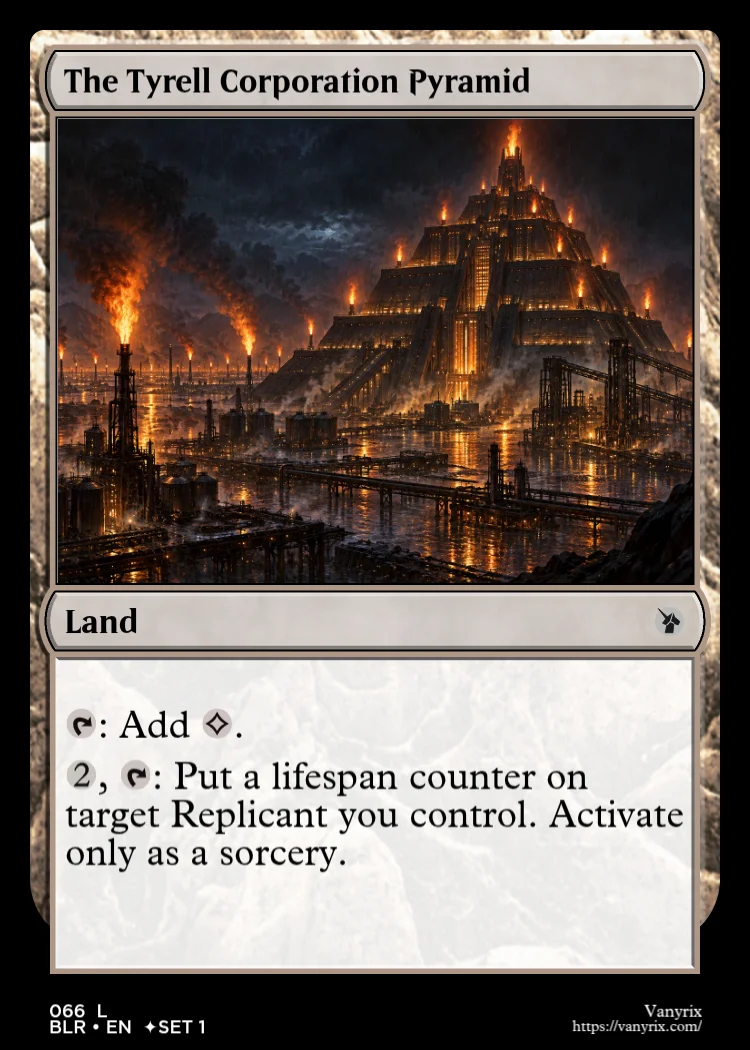 The Tyrell Corporation Pyramid