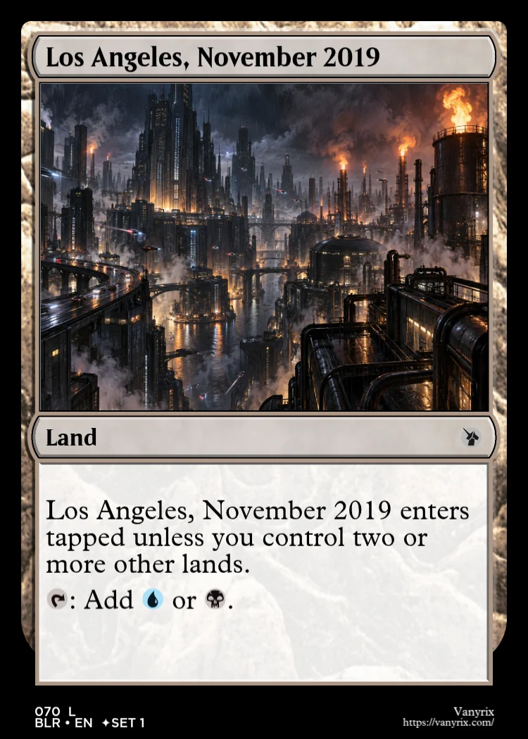 Los Angeles, November 2019