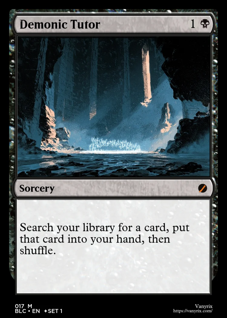 Demonic Tutor