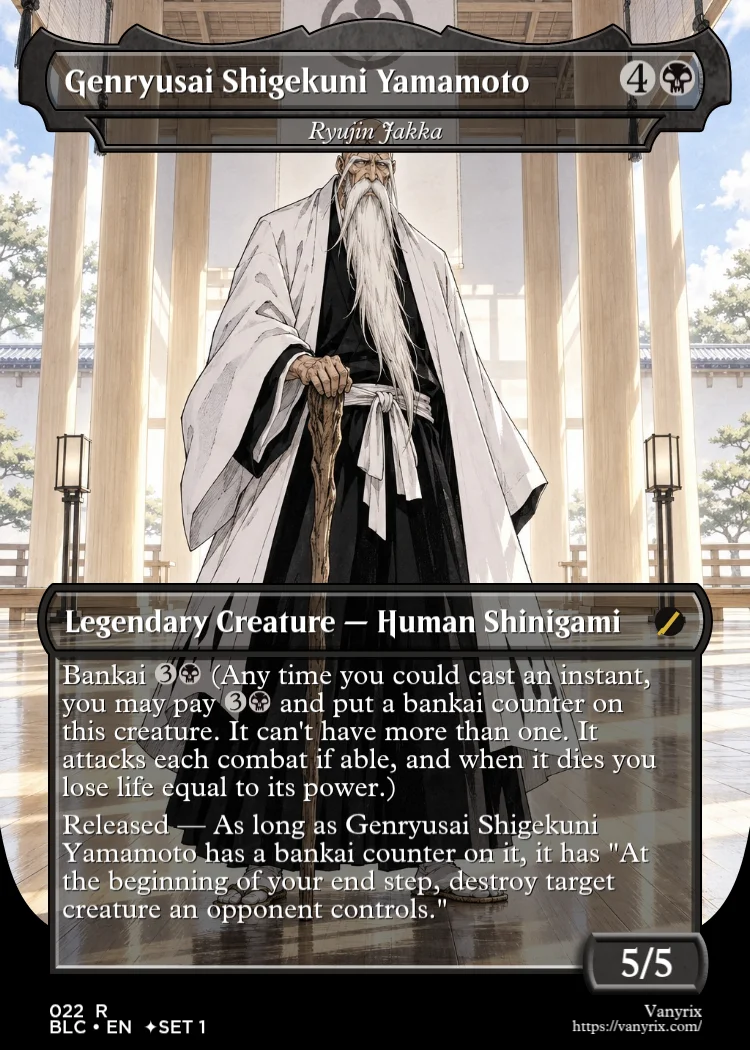 Genryusai Shigekuni Yamamoto
