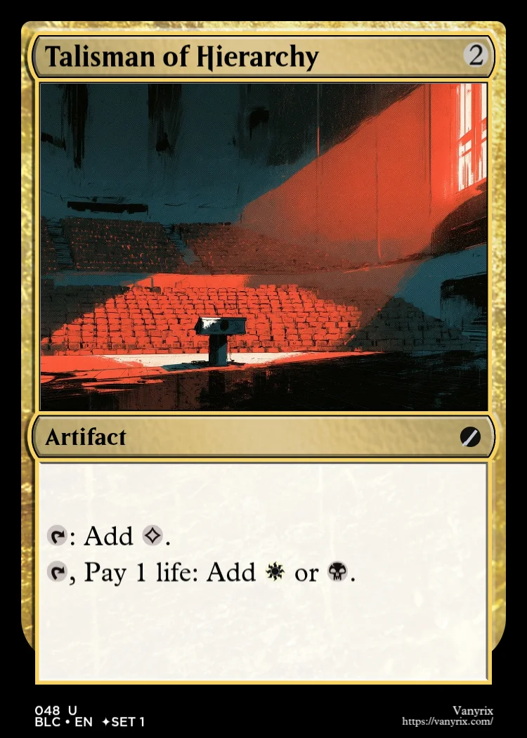 Talisman of Hierarchy