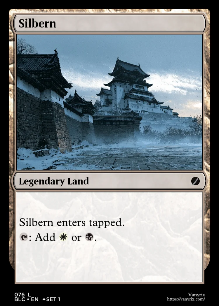 Silbern
