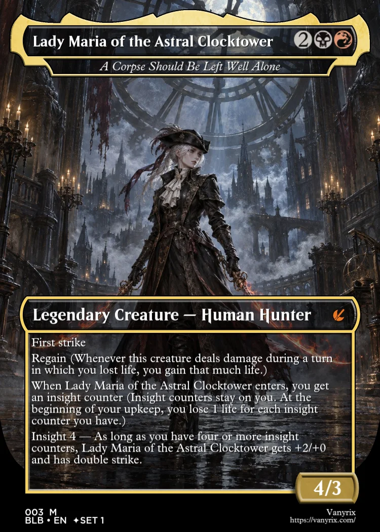 Lady Maria of the Astral Clocktower