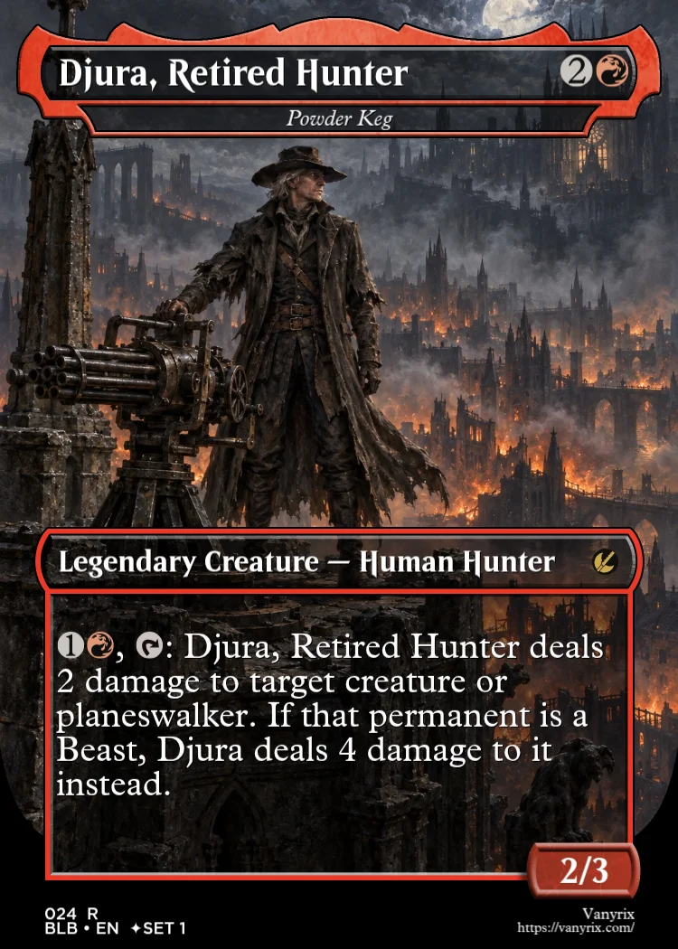 Djura, Retired Hunter