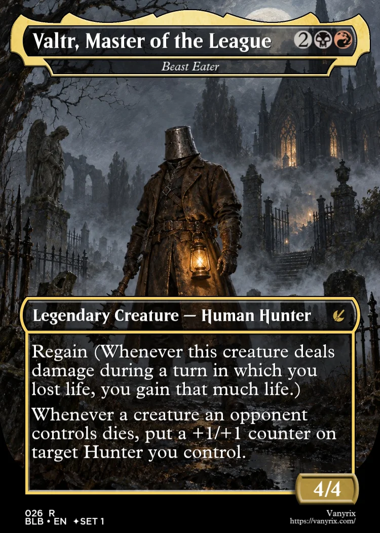 Valtr, Master of the League