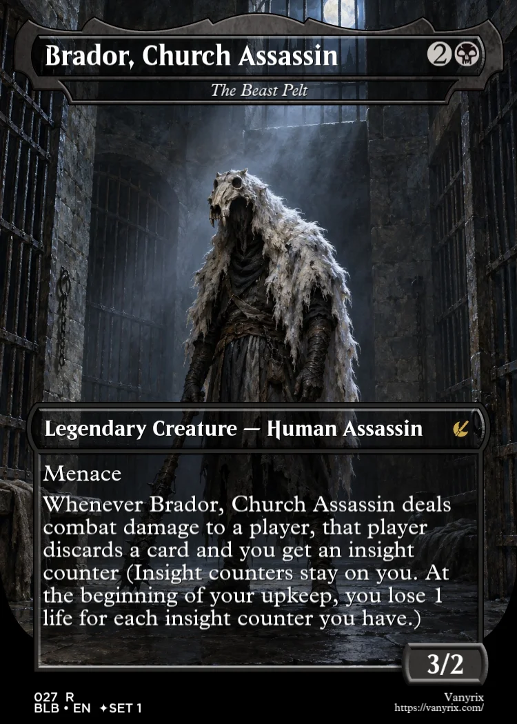 Brador, Church Assassin