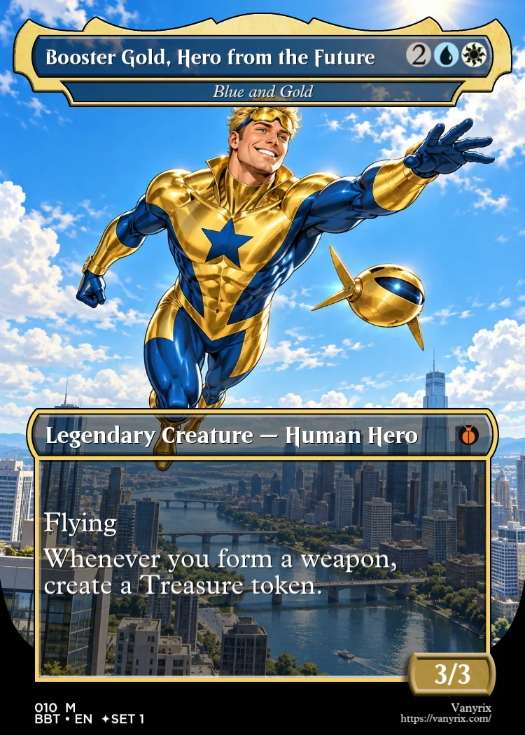 Booster Gold, Hero from the Future