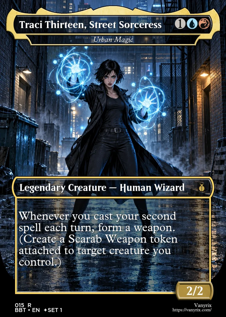 Traci Thirteen, Street Sorceress