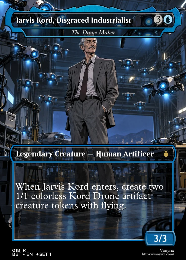 Jarvis Kord, Disgraced Industrialist