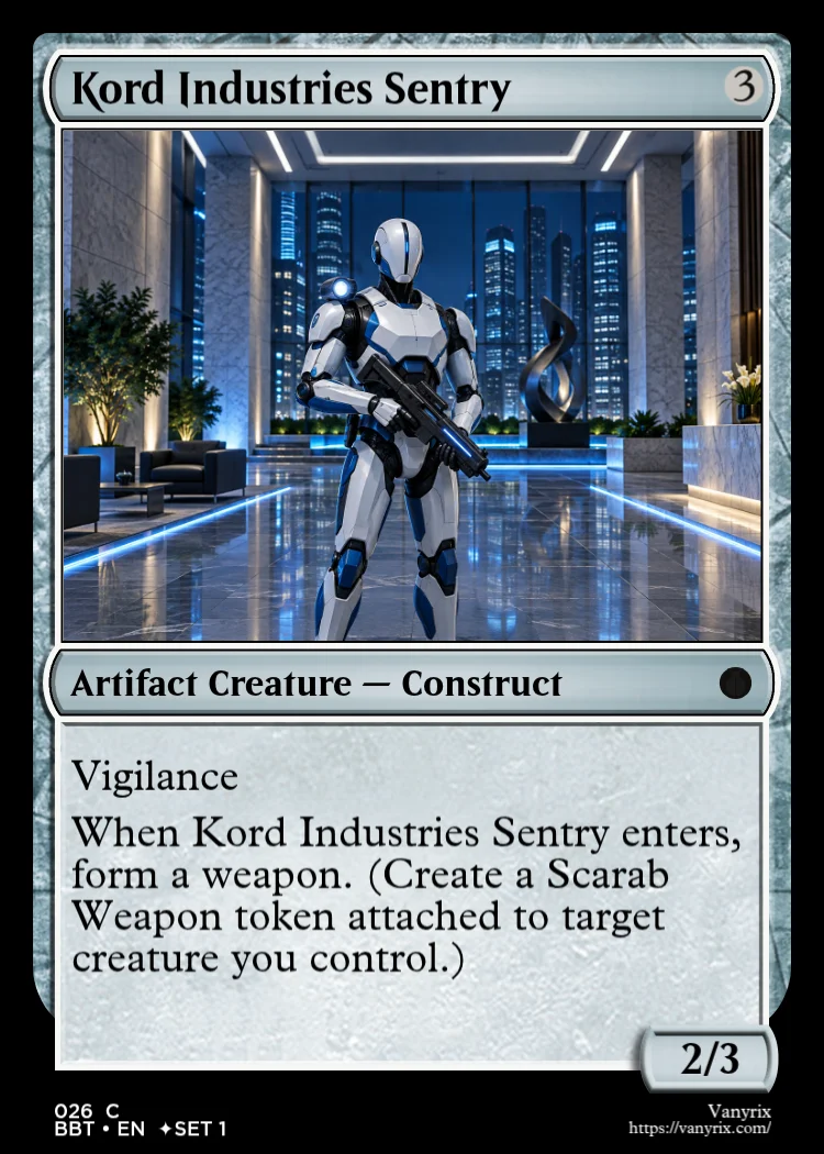 Kord Industries Sentry