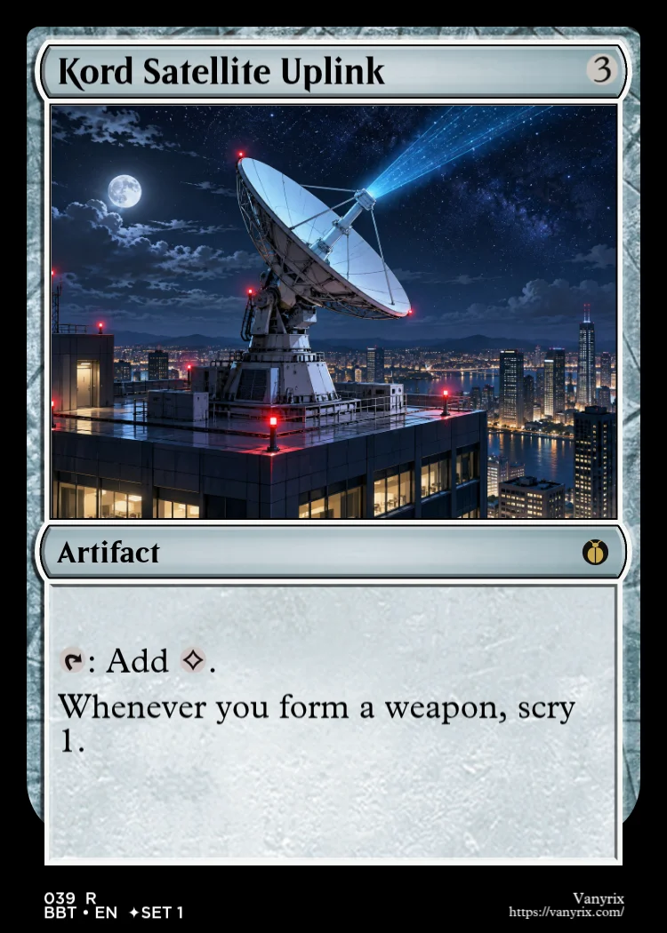 Kord Satellite Uplink