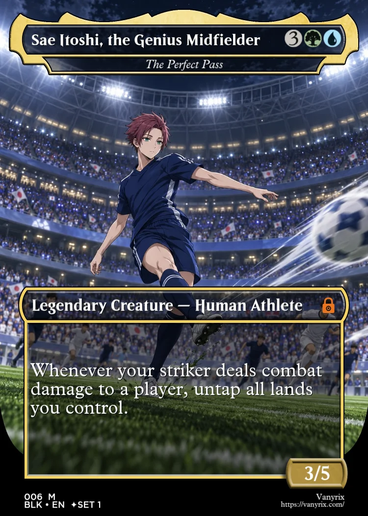 Sae Itoshi, the Genius Midfielder