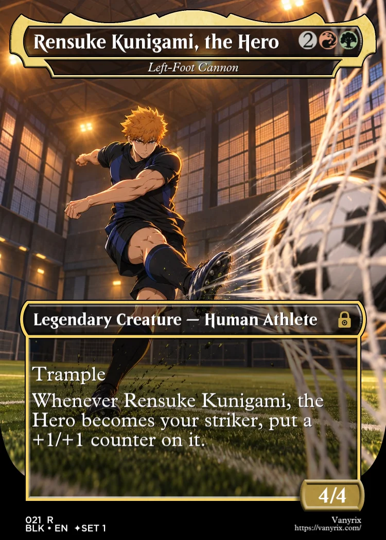 Rensuke Kunigami, the Hero