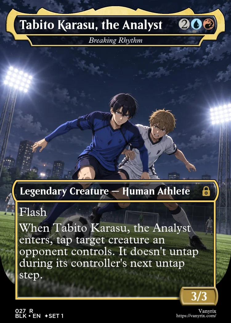 Tabito Karasu, the Analyst