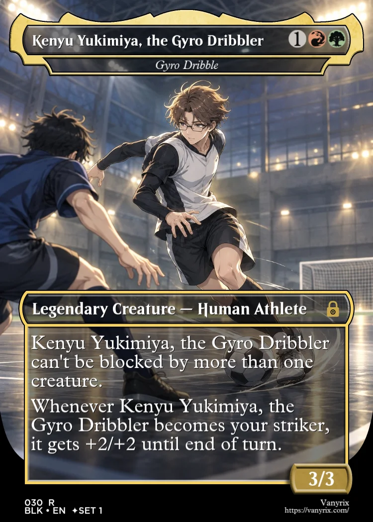 Kenyu Yukimiya, the Gyro Dribbler