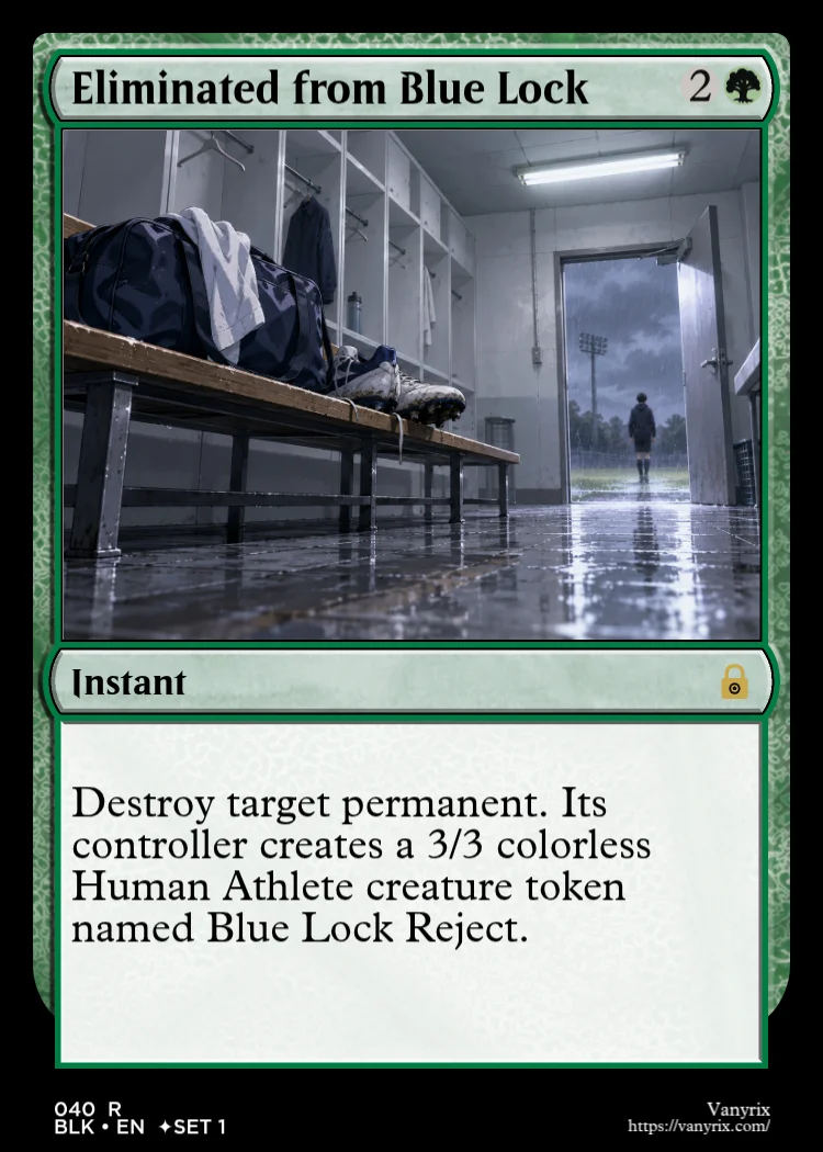 Eliminated from Blue Lock