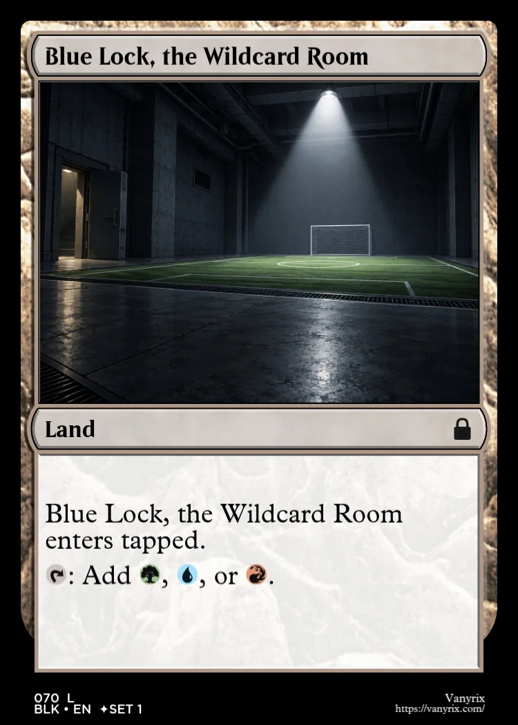 Blue Lock, the Wildcard Room
