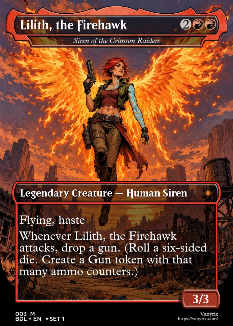 Lilith, the Firehawk