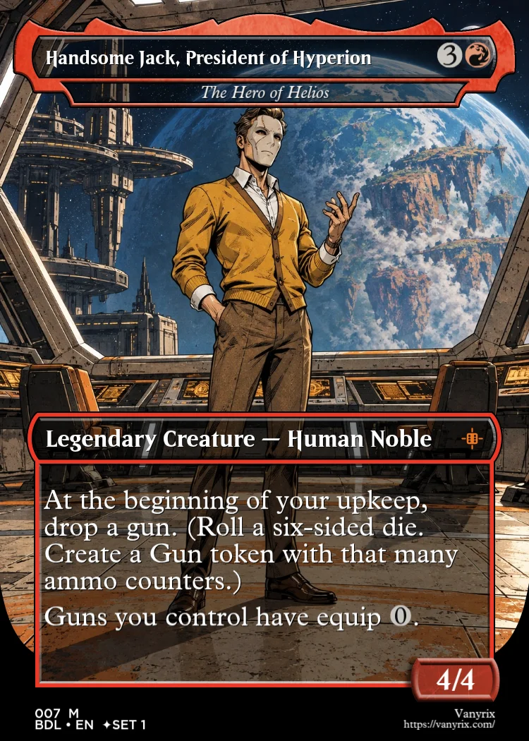 Handsome Jack, President of Hyperion