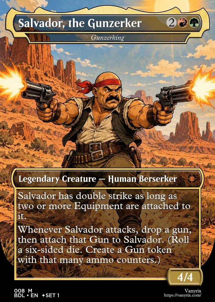 Salvador, the Gunzerker
