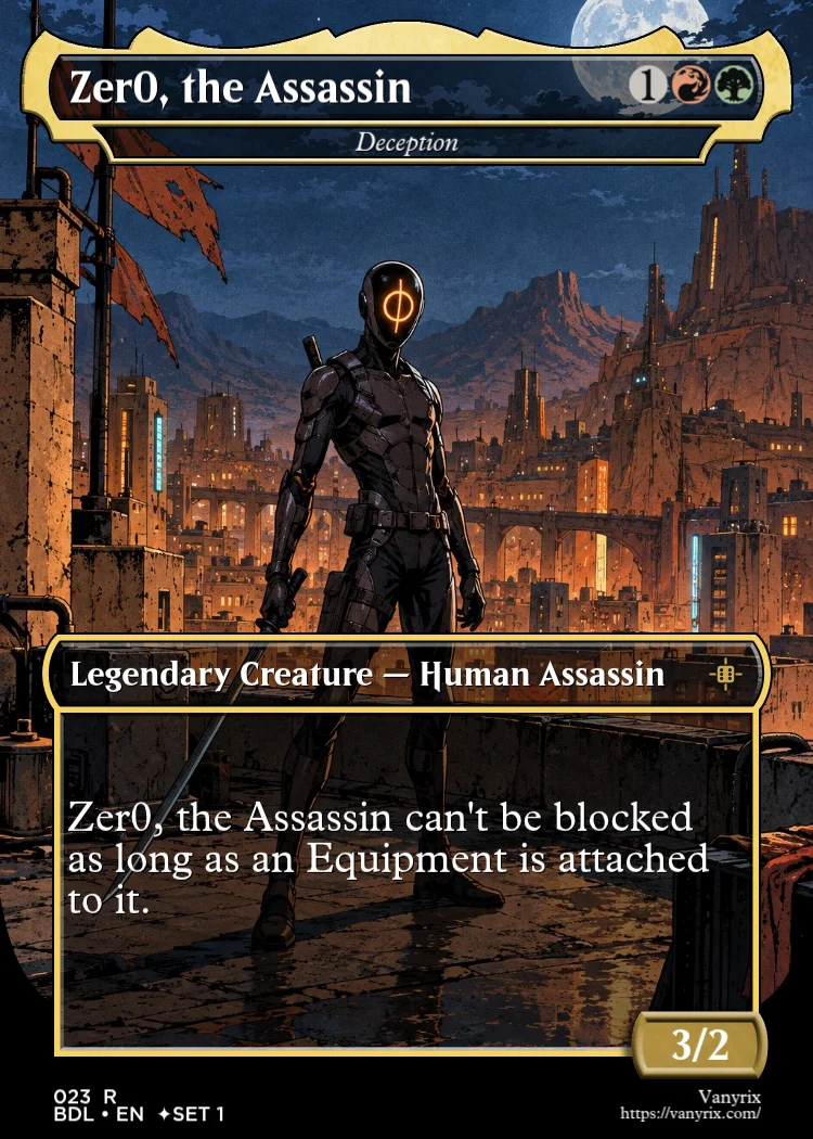 Zer0, the Assassin