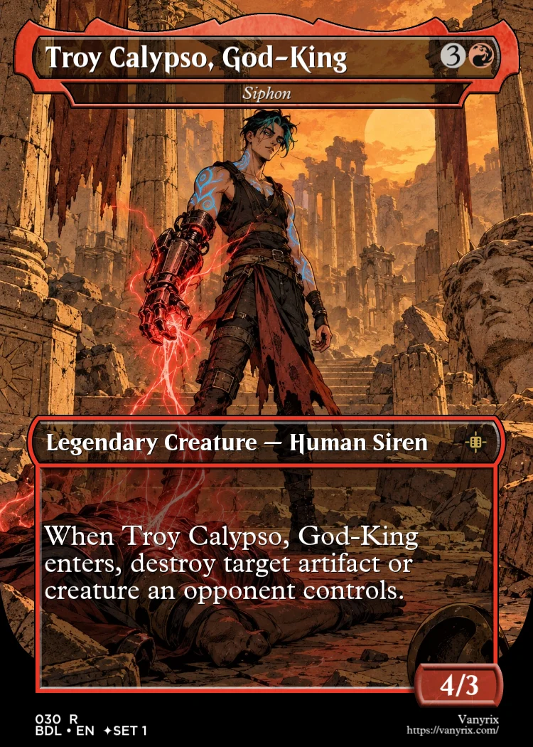 Troy Calypso, God-King
