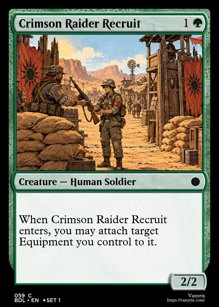Crimson Raider Recruit