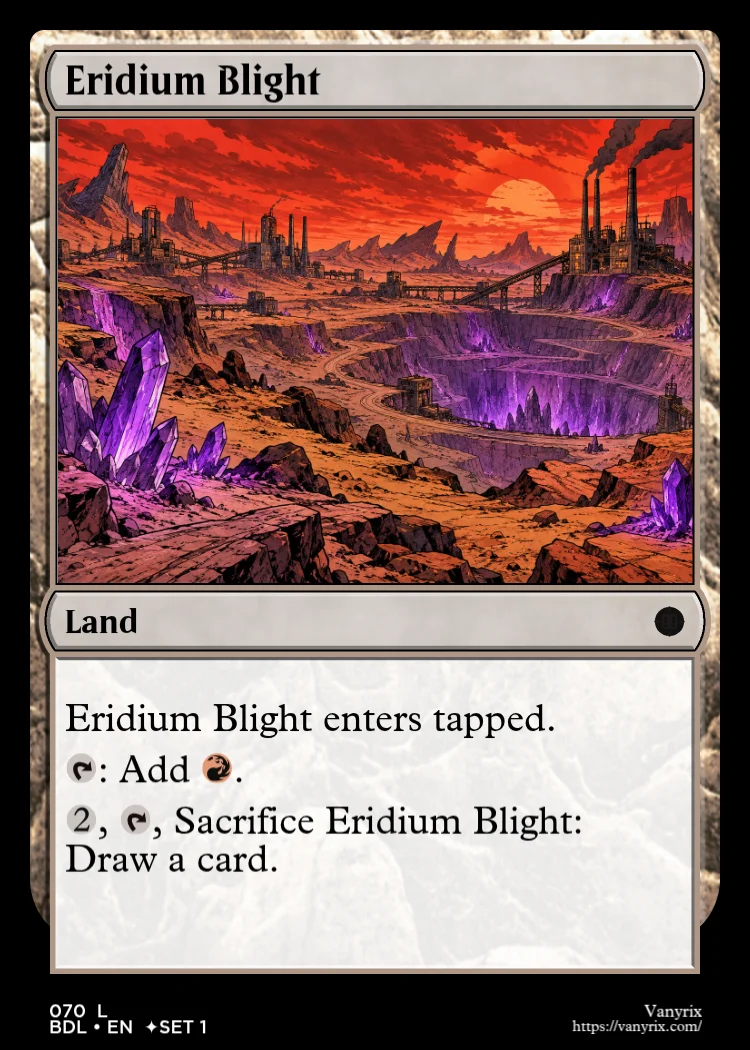 Eridium Blight