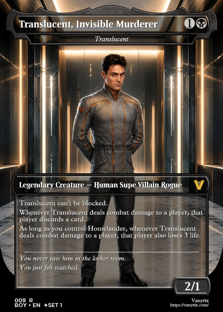 Translucent, Invisible Murderer