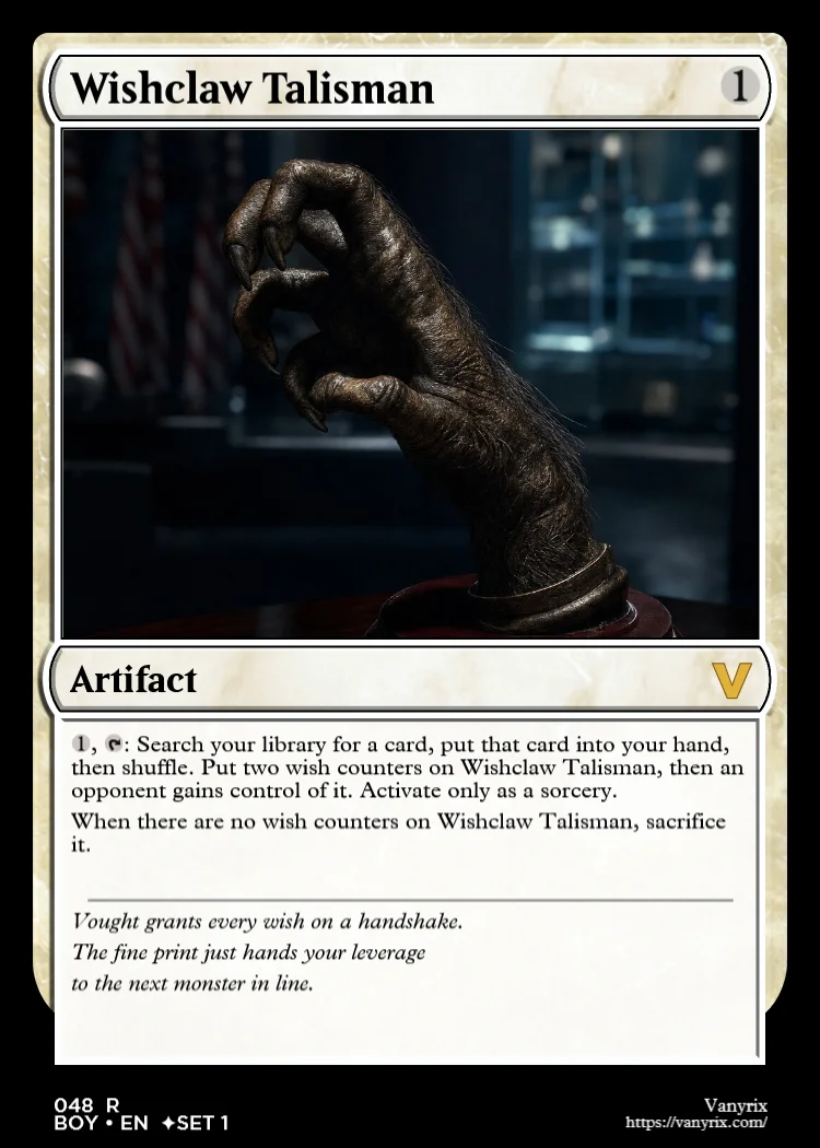 Wishclaw Talisman