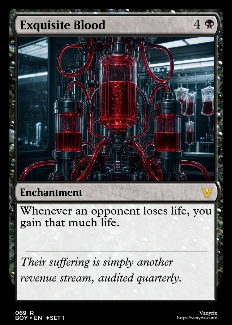 Exquisite Blood