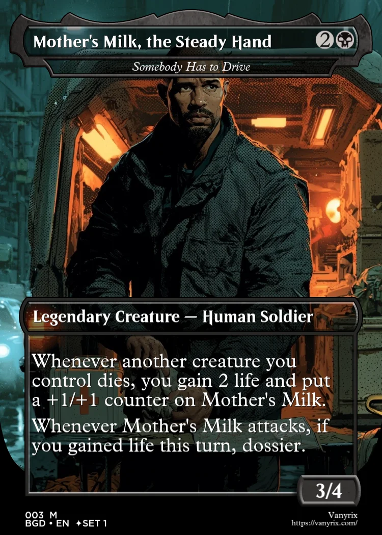 Mother's Milk, the Steady Hand