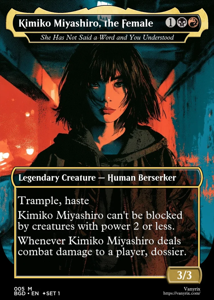 Kimiko Miyashiro, the Female