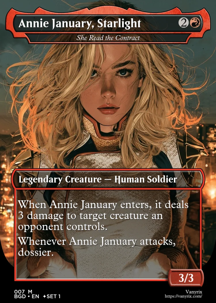 Annie January, Starlight