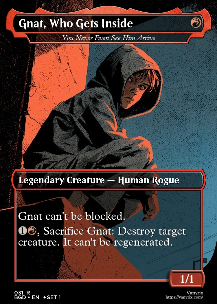 Gnat, Who Gets Inside