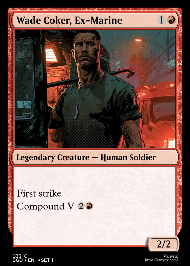 Wade Coker, Ex-Marine