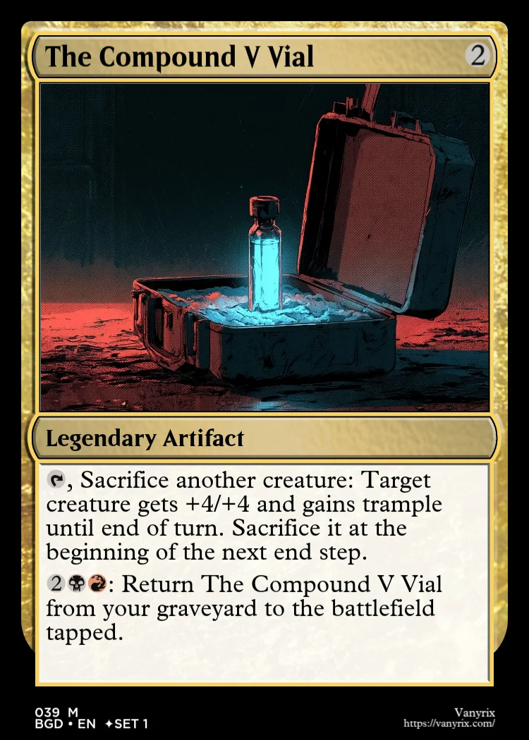 The Compound V Vial