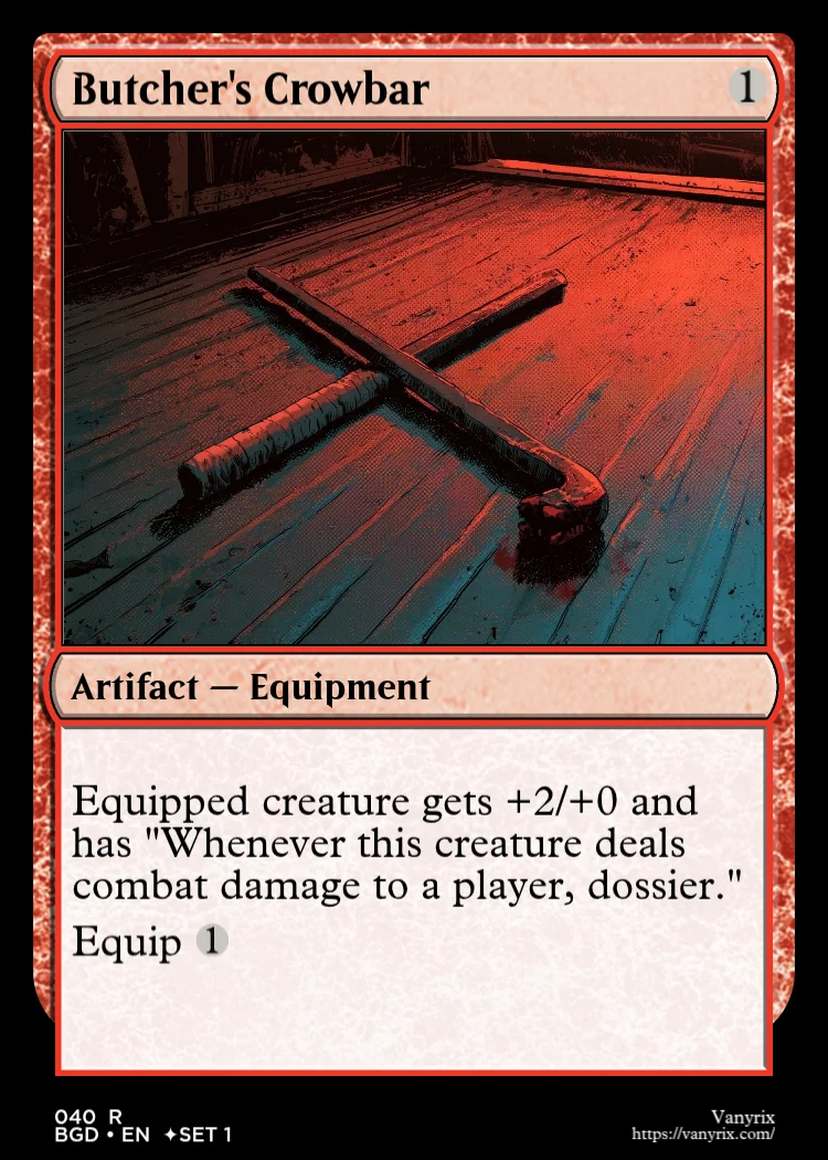 Butcher's Crowbar