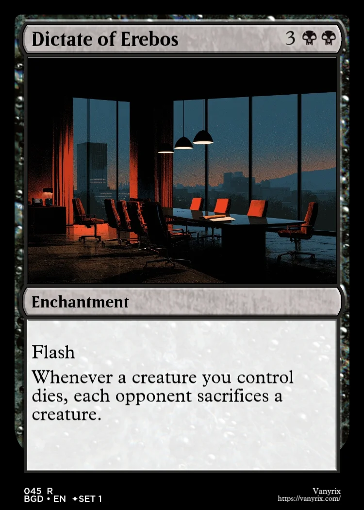 Dictate of Erebos