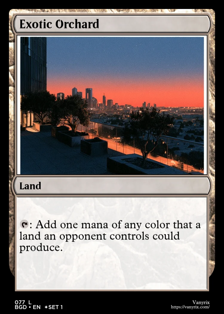 Exotic Orchard