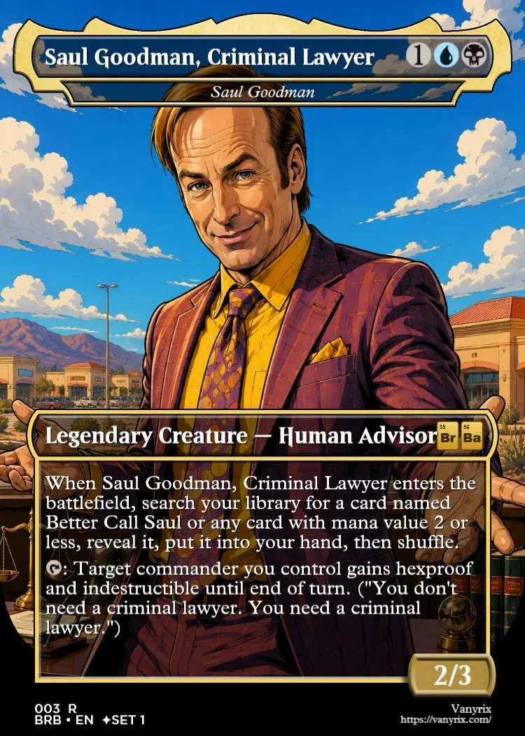 Saul Goodman, Criminal Lawyer