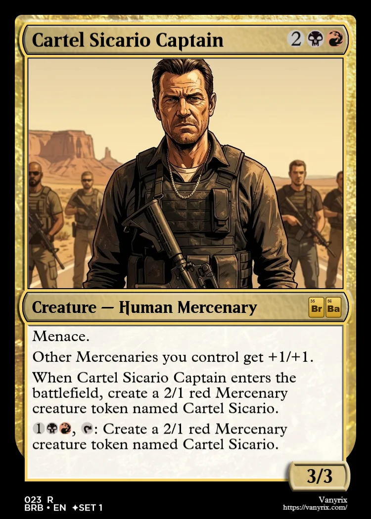 Cartel Sicario Captain