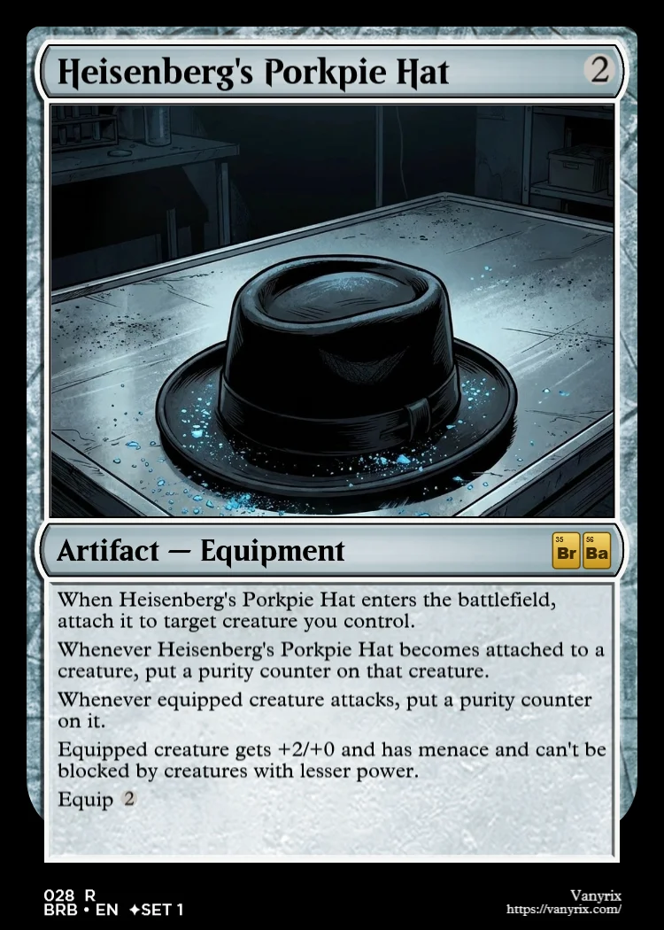 Heisenberg's Porkpie Hat
