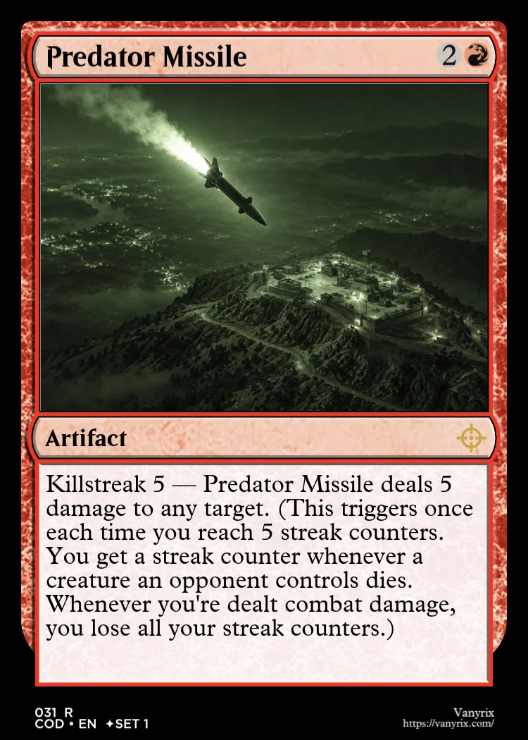 Predator Missile