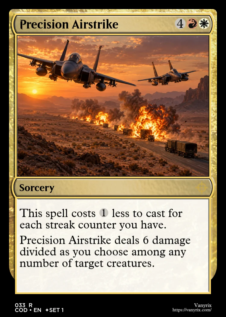 Precision Airstrike