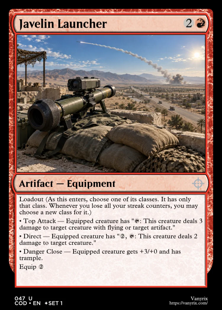 Javelin Launcher