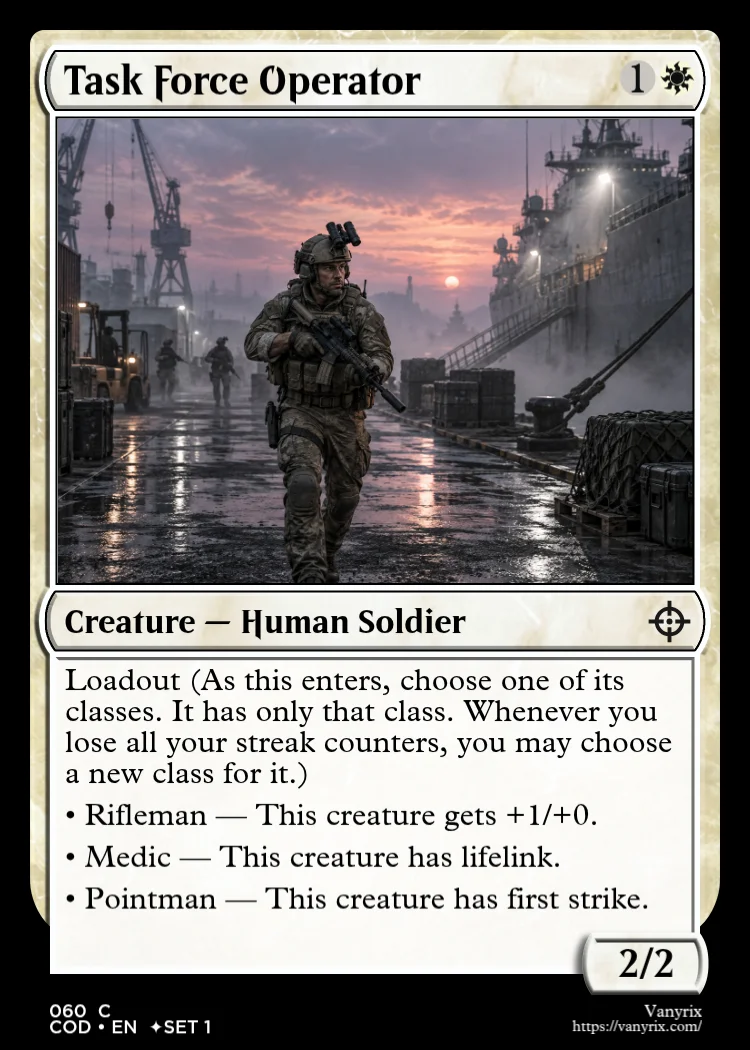 Task Force Operator