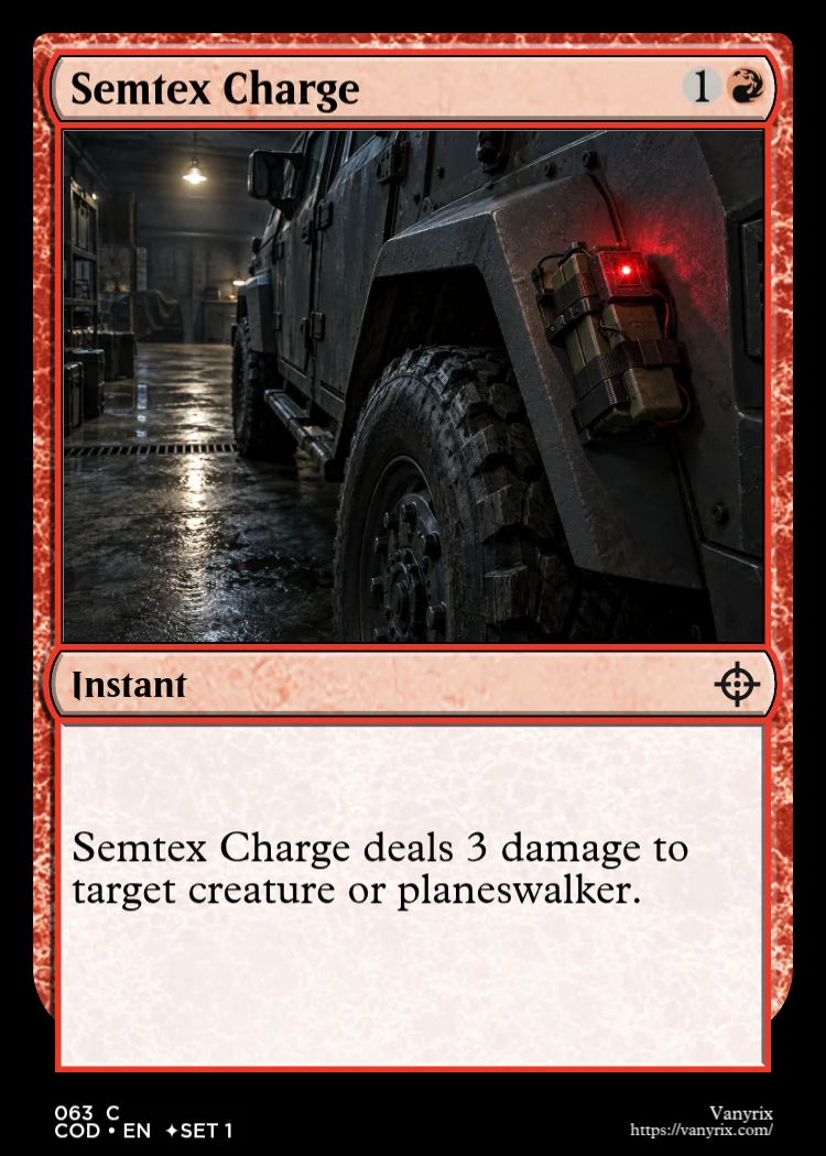 Semtex Charge