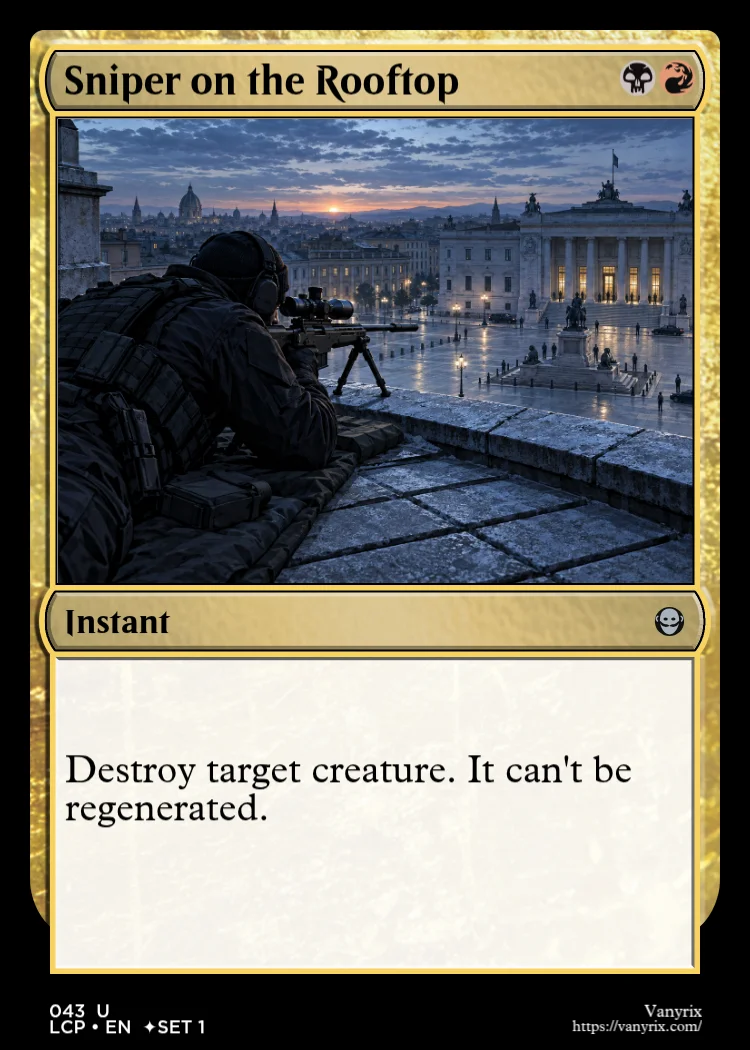 Sniper on the Rooftop