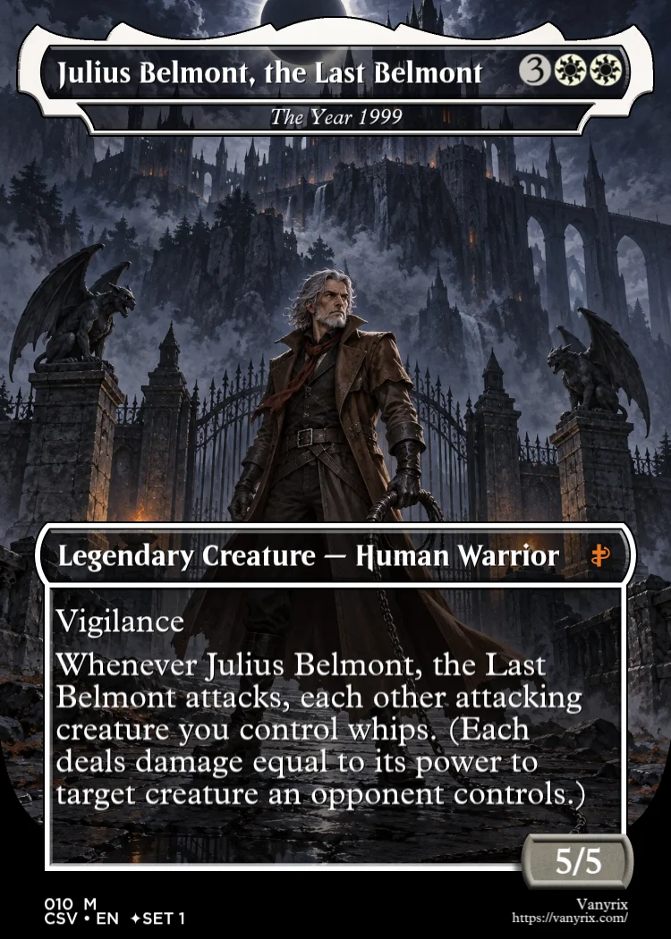 Julius Belmont, the Last Belmont